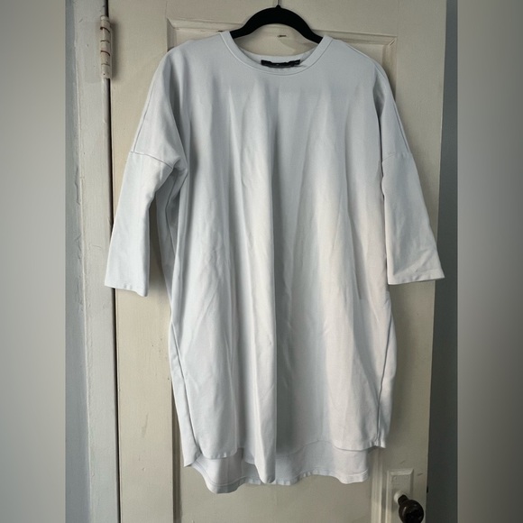 Tuckernuck Pomander Place White Sue Sweatshirt Dress XS/S - Picture 5 of 7